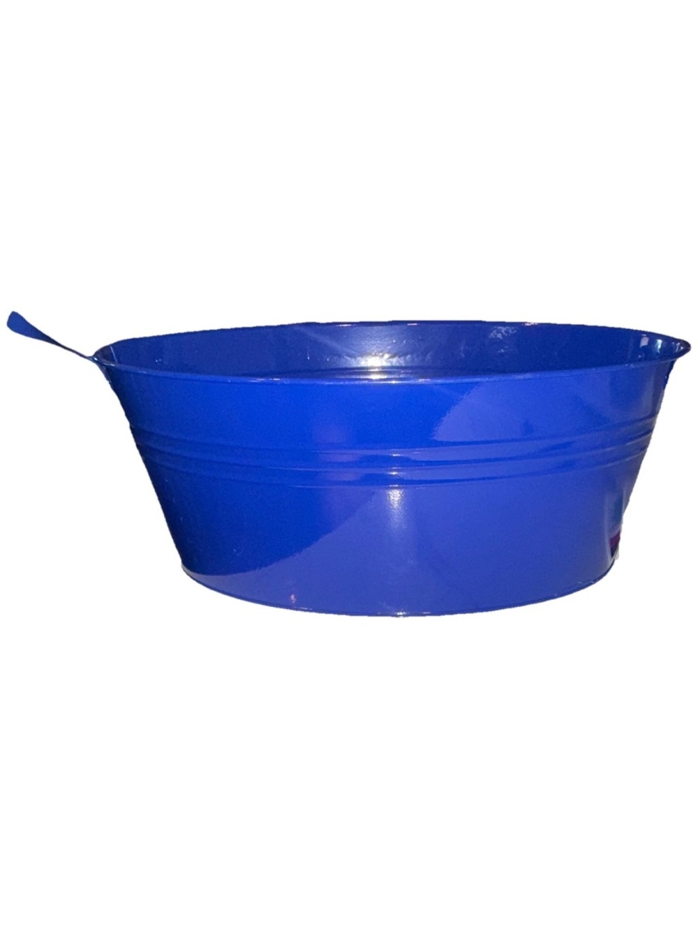 Blue Party Beverage Tub - Metal Drink Cooler
